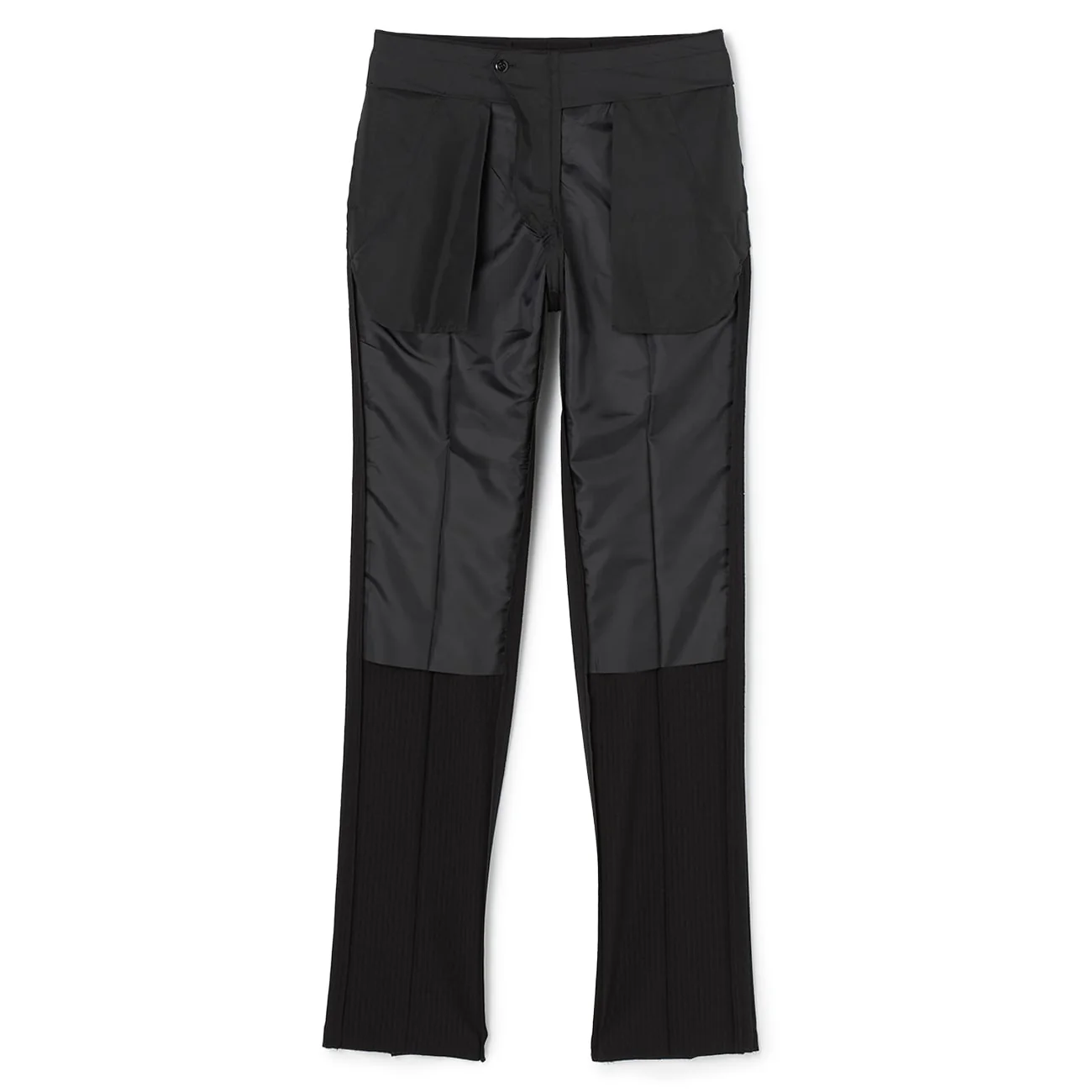 Washable Slim Fit Stripe Suit - Black - Image 18