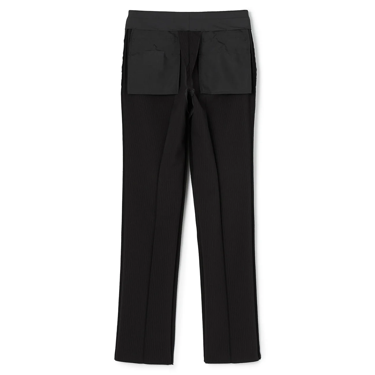 Washable Slim Fit Stripe Suit - Black - Image 19