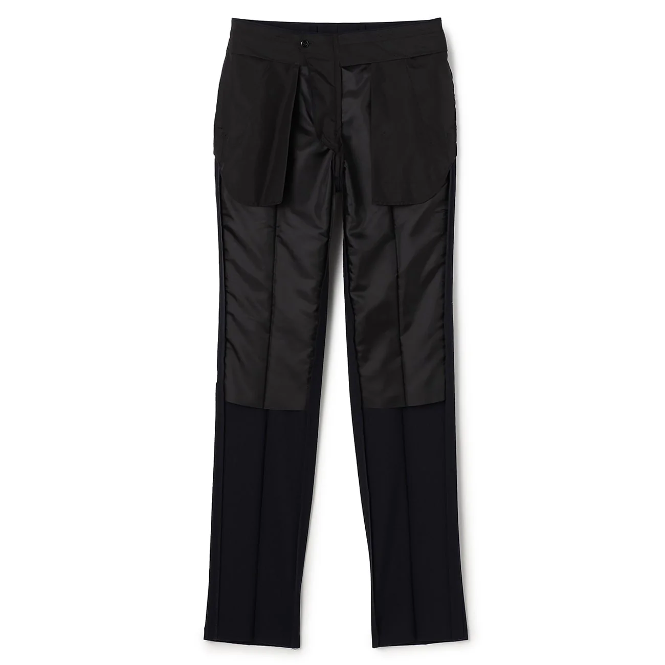 Washable Slim Fit Shadow Stripe Suit - Navy - Image 18
