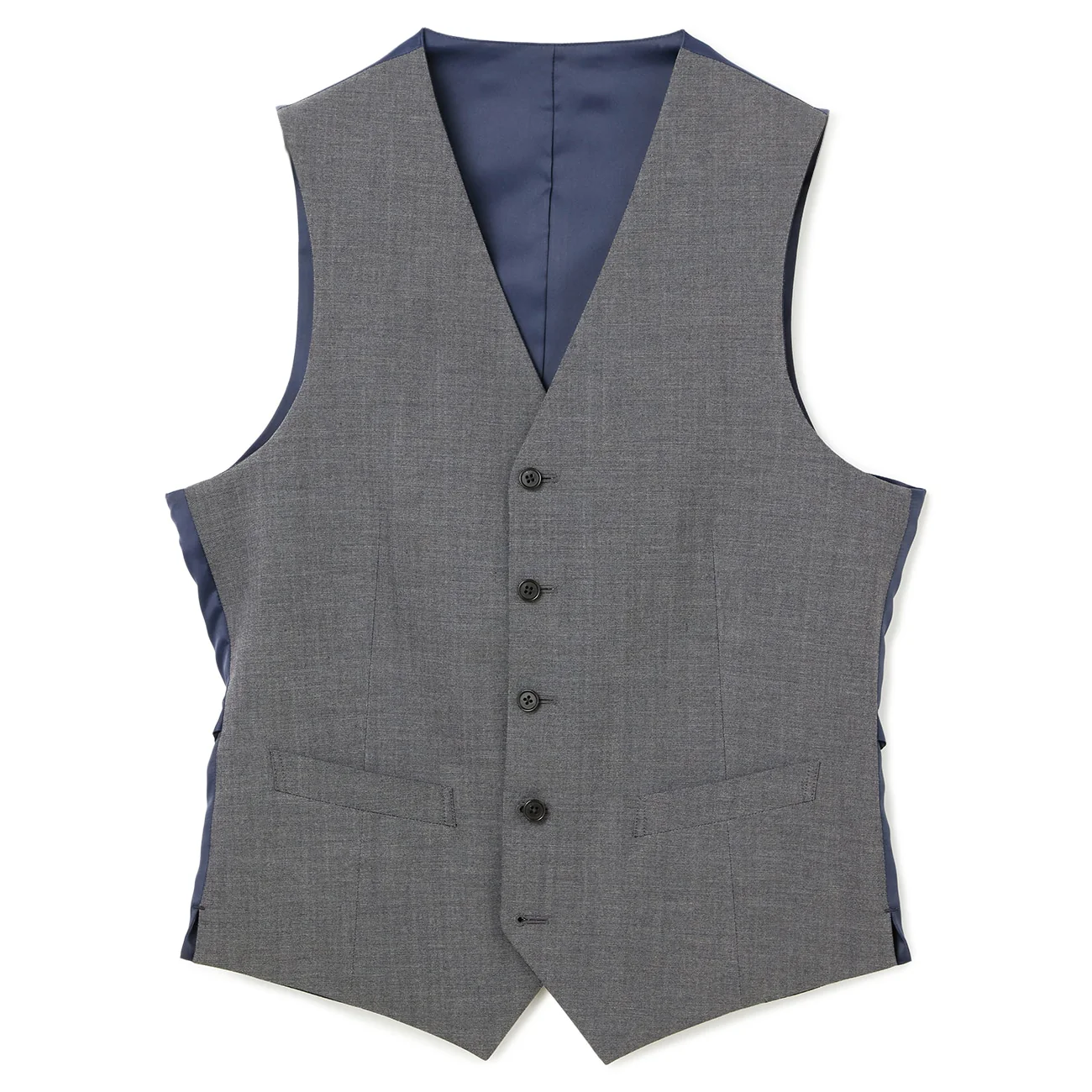 Washable Pinhead 3-piece Suit - Navy - Image 18