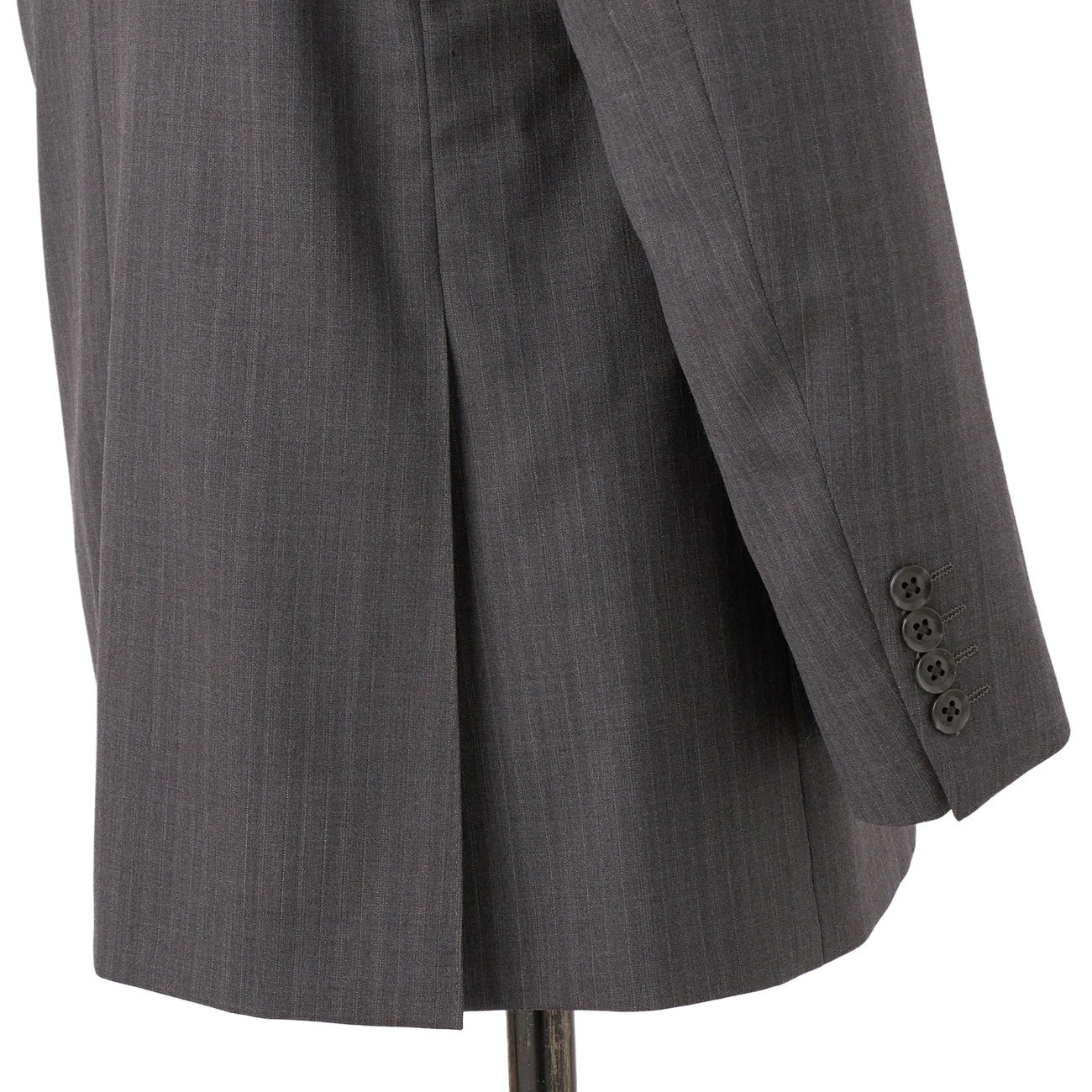 Premium Stretch Stripe 2-Pant Suit - Gray - Image 6