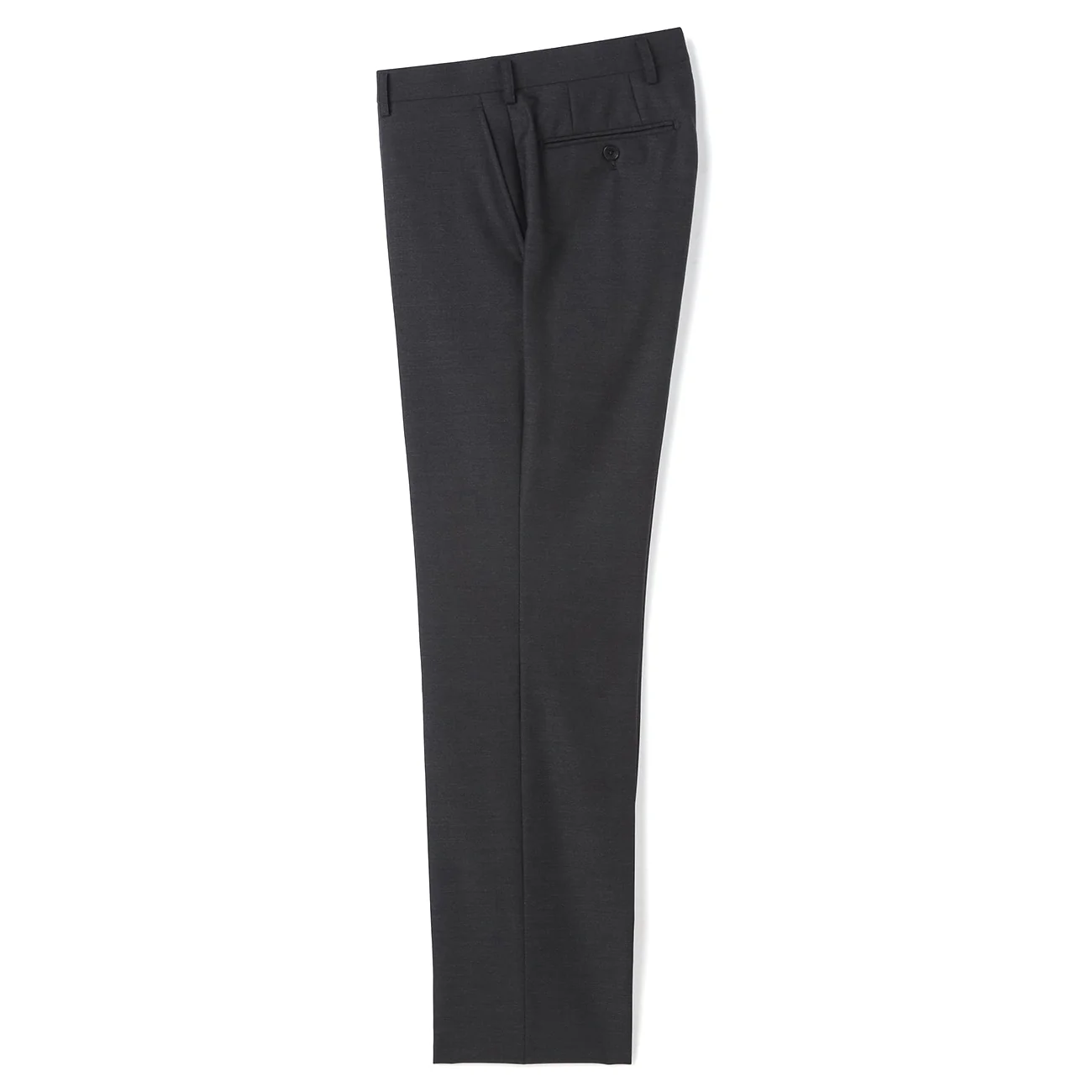 Golden Prestige Line Solid Suit - Charcoal Gray - Image 15