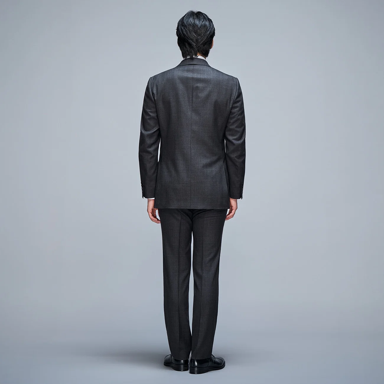 Golden Prestige Line Glen-plaid Suit - Charcoal Gray - Image 6