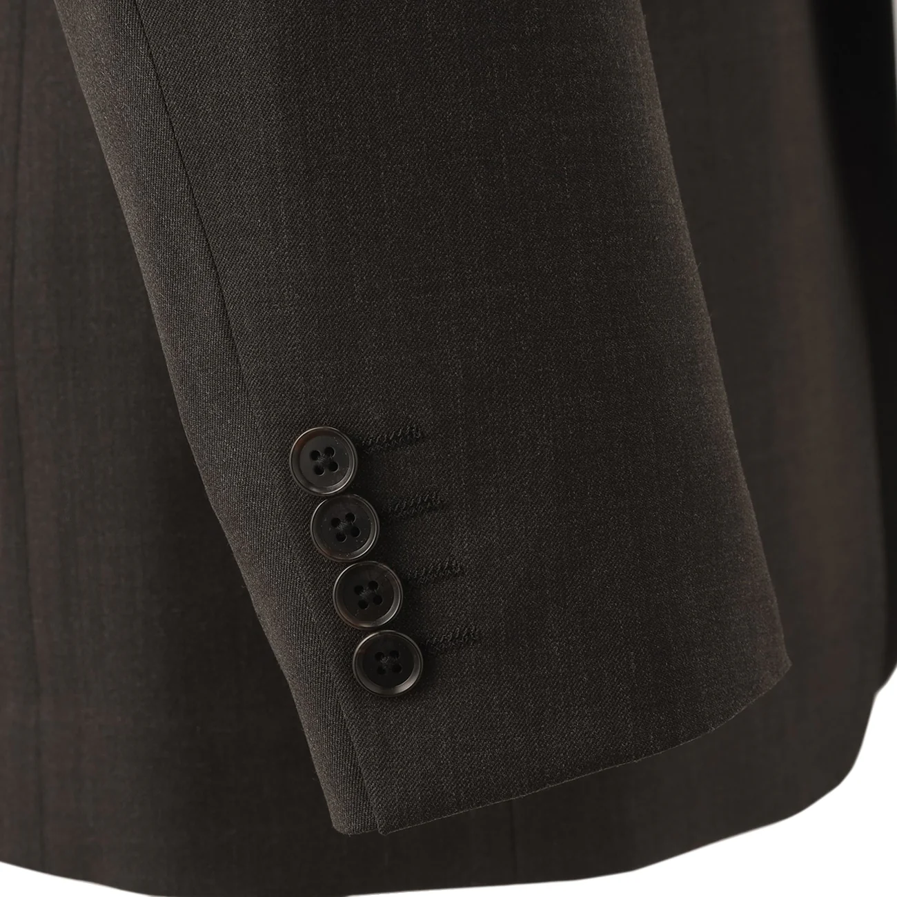 Washable Slim Fit Suit - Brown - Image 11