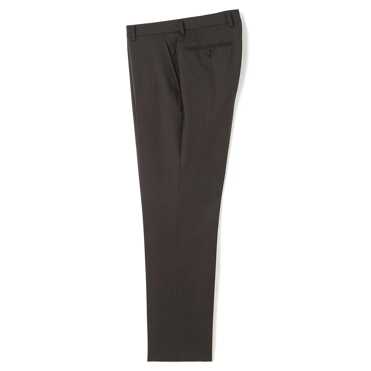 Washable Slim Fit Suit - Brown - Image 14