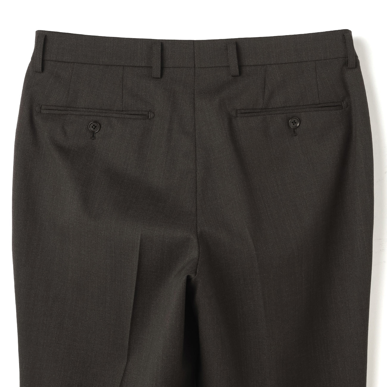 Washable Slim Fit Suit - Brown - Image 16