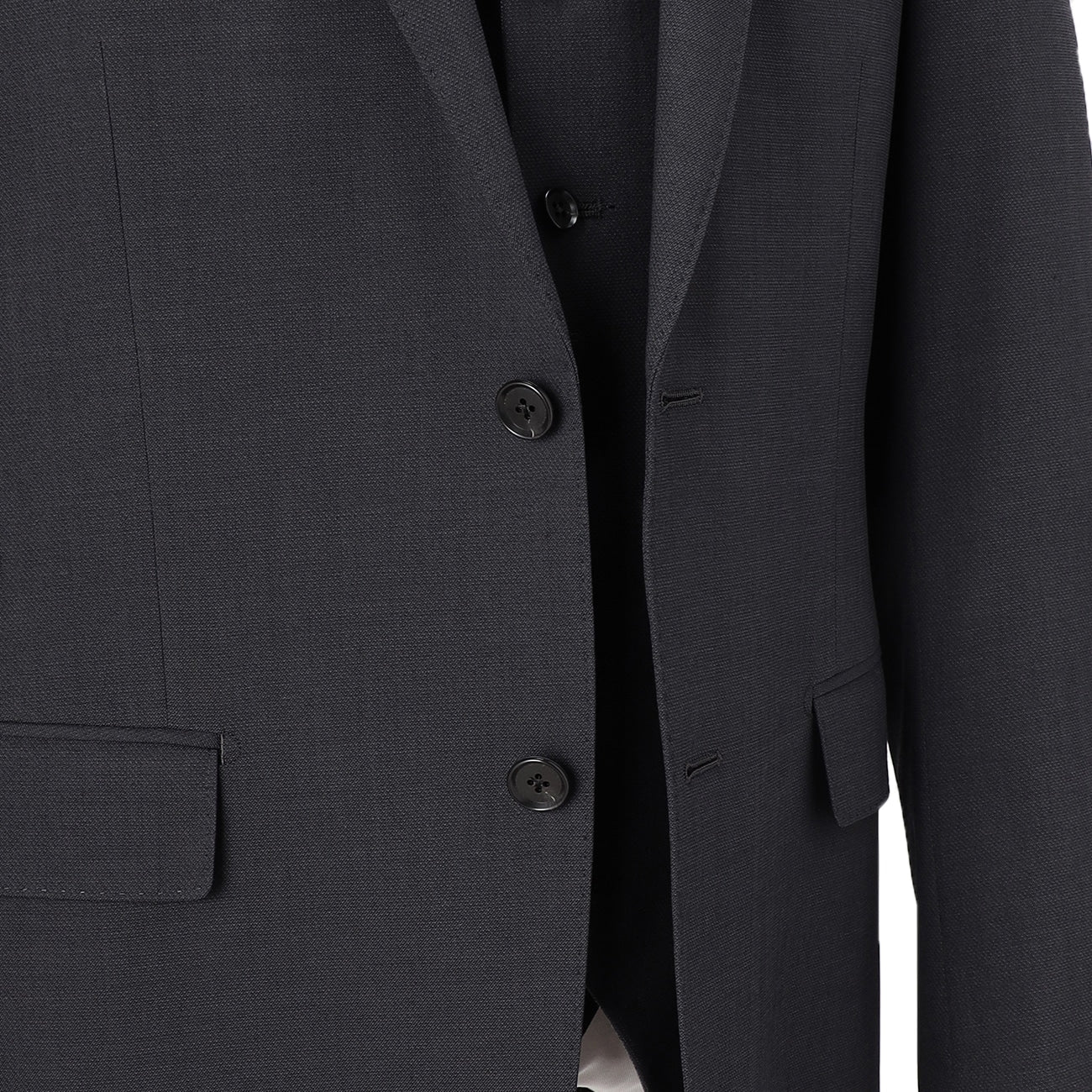 Washable Pinhead 3-piece Suit - Gray - Image 6