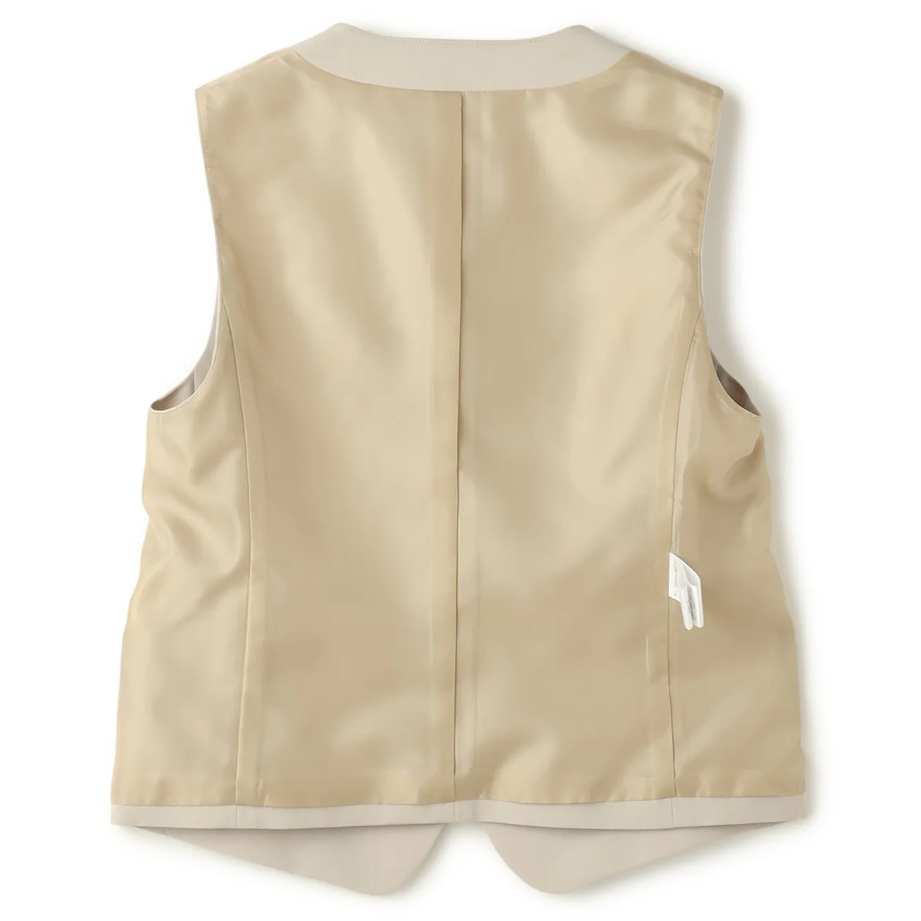 RIRANCHA Stretch Vest - Beige - Image 8