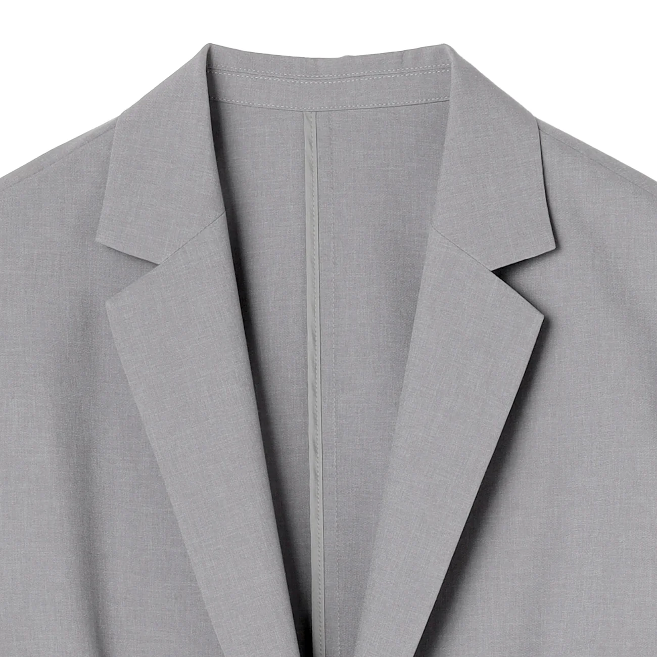 RIRANCHA Stretch Short Sleeve Jacket - Gray - Image 6
