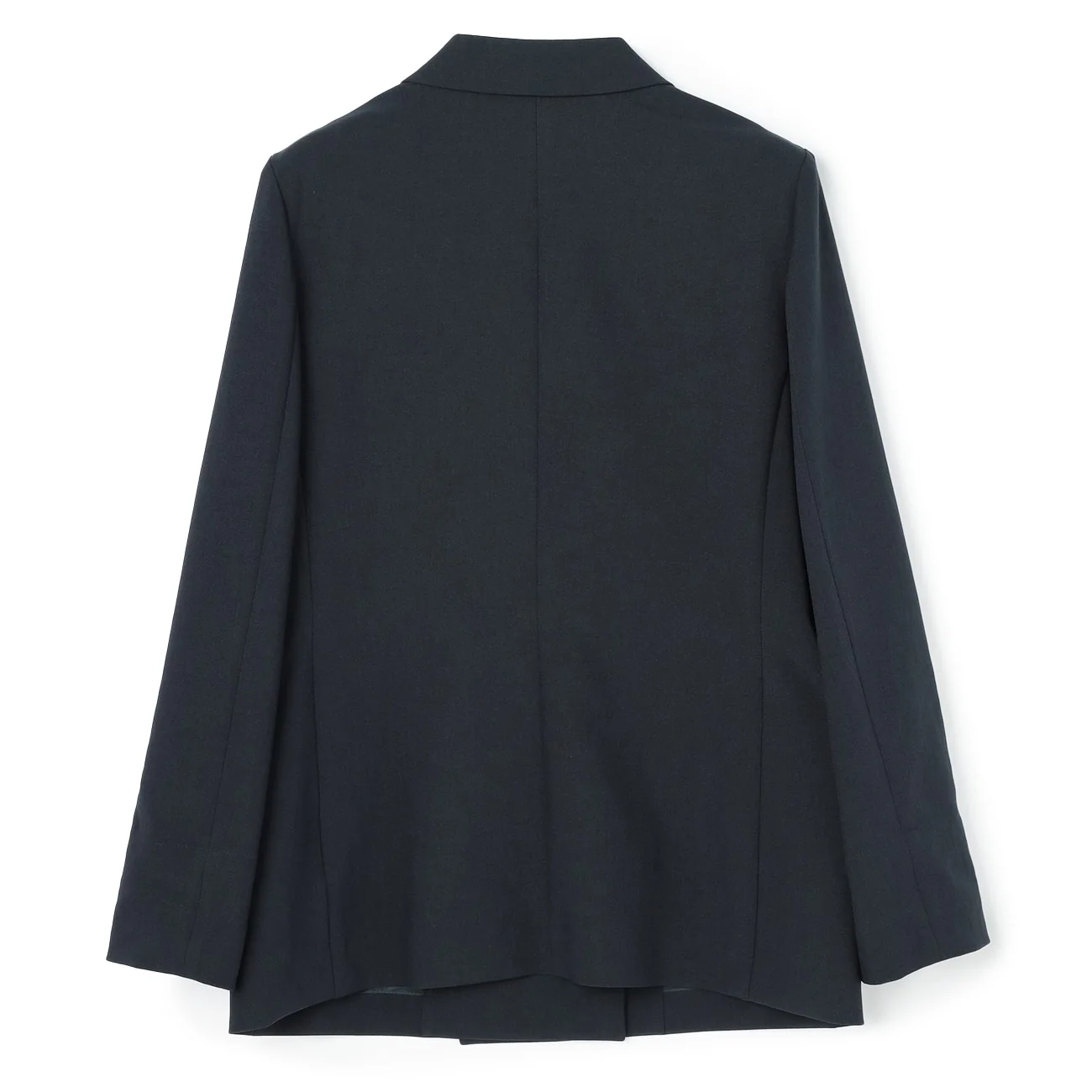 RIRANCHA Stretch Double Breasted Jacket - Navy - Image 11