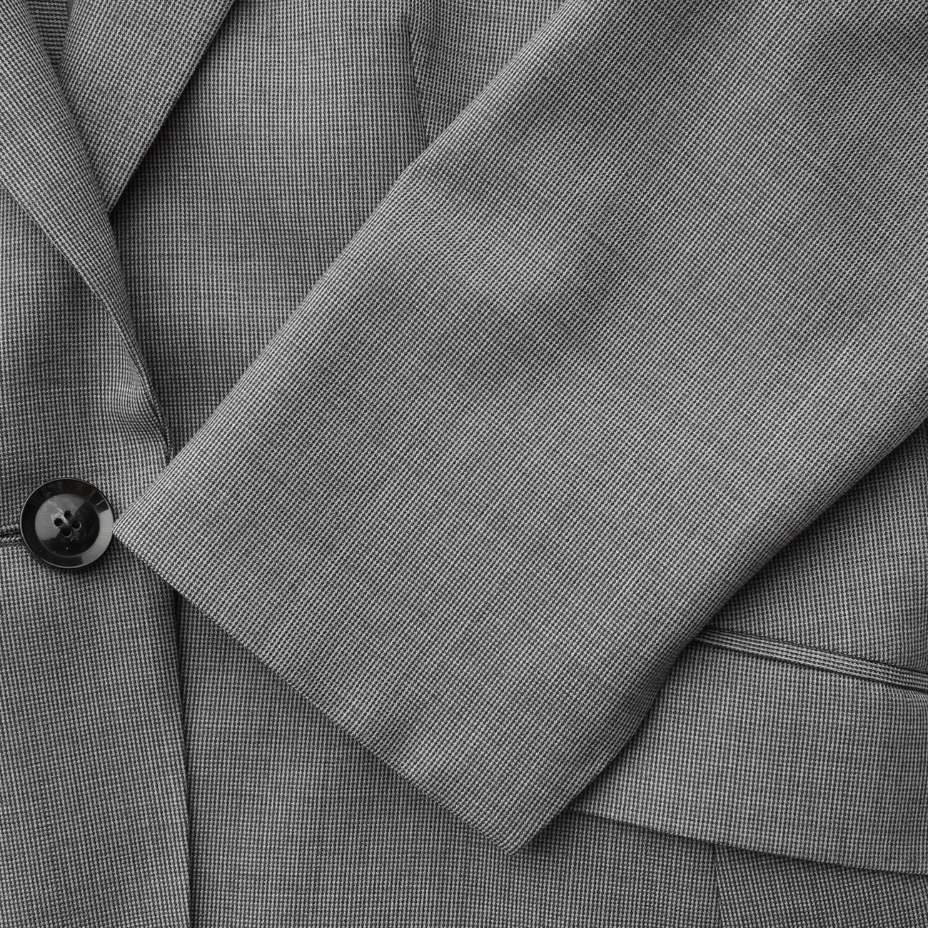 Washable Houndstooth Suit - Blue Gray - Image 7
