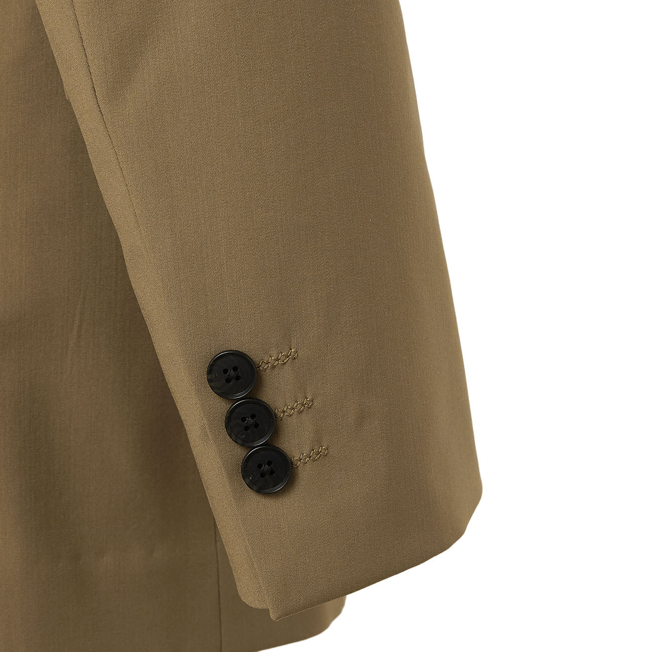 Washable Super Stretch Chambray-Like Suit Jacket - Beige - Image 7