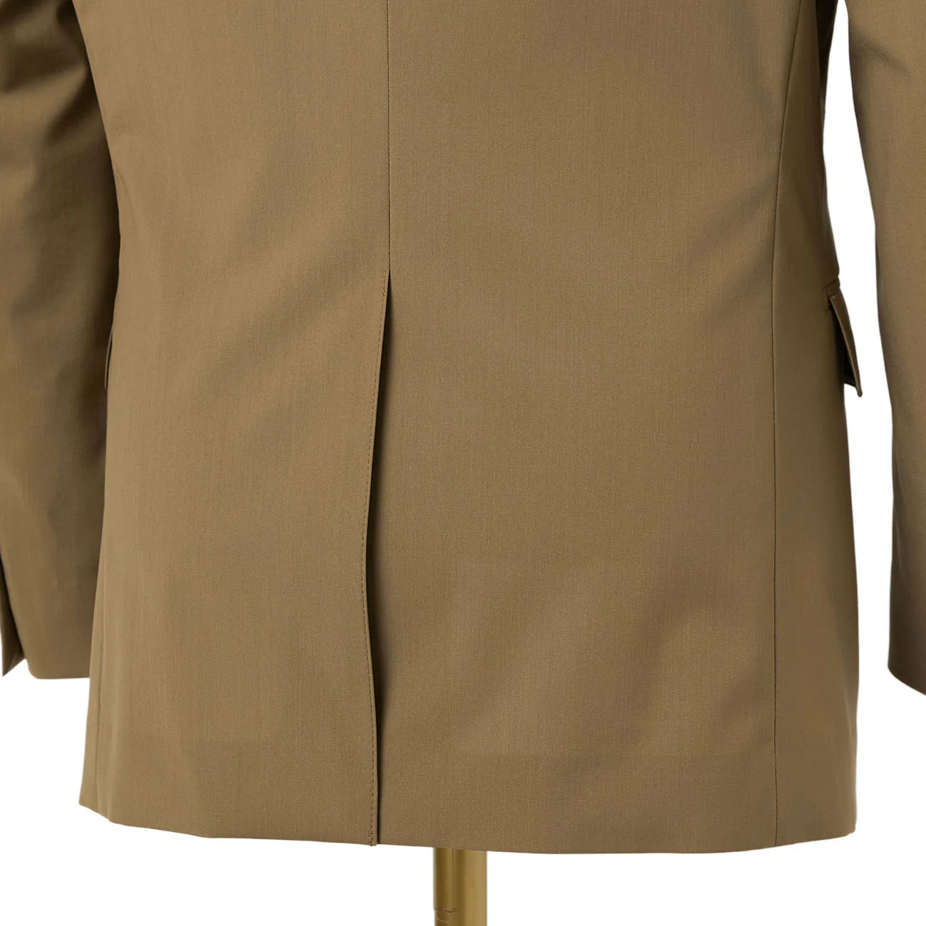 Washable Super Stretch Chambray-Like Suit Jacket - Beige - Image 8