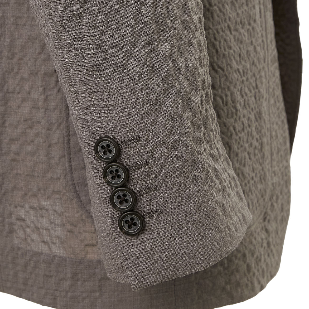 Wool Seersucker Suit Jacket - Image 26