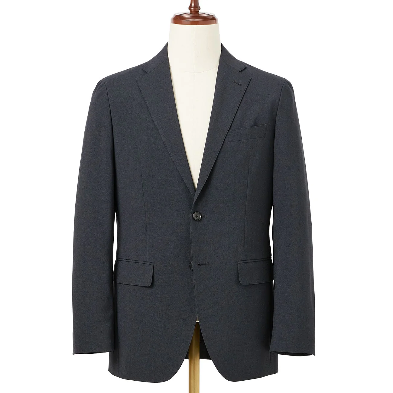 Washable Stretch Textured Solid Suit Jacket - Image 11
