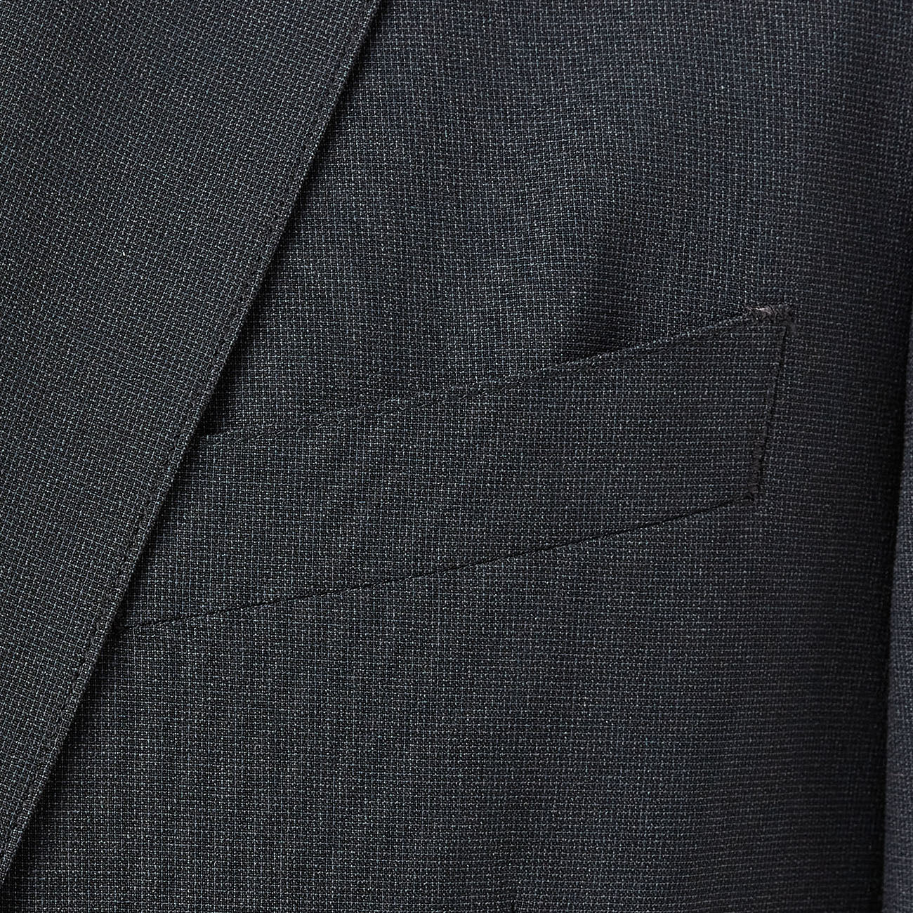 Washable Stretch Textured Solid Suit Jacket - Image 13