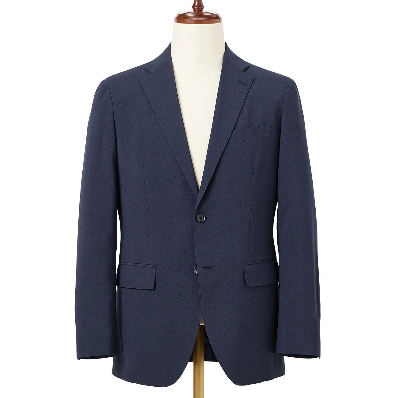 Washable Stretch Textured Solid Suit Jacket - Image 3