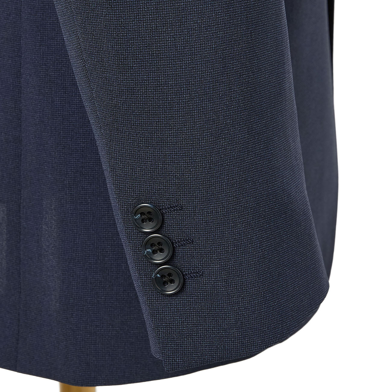 Washable Stretch Textured Solid Suit Jacket - Image 7