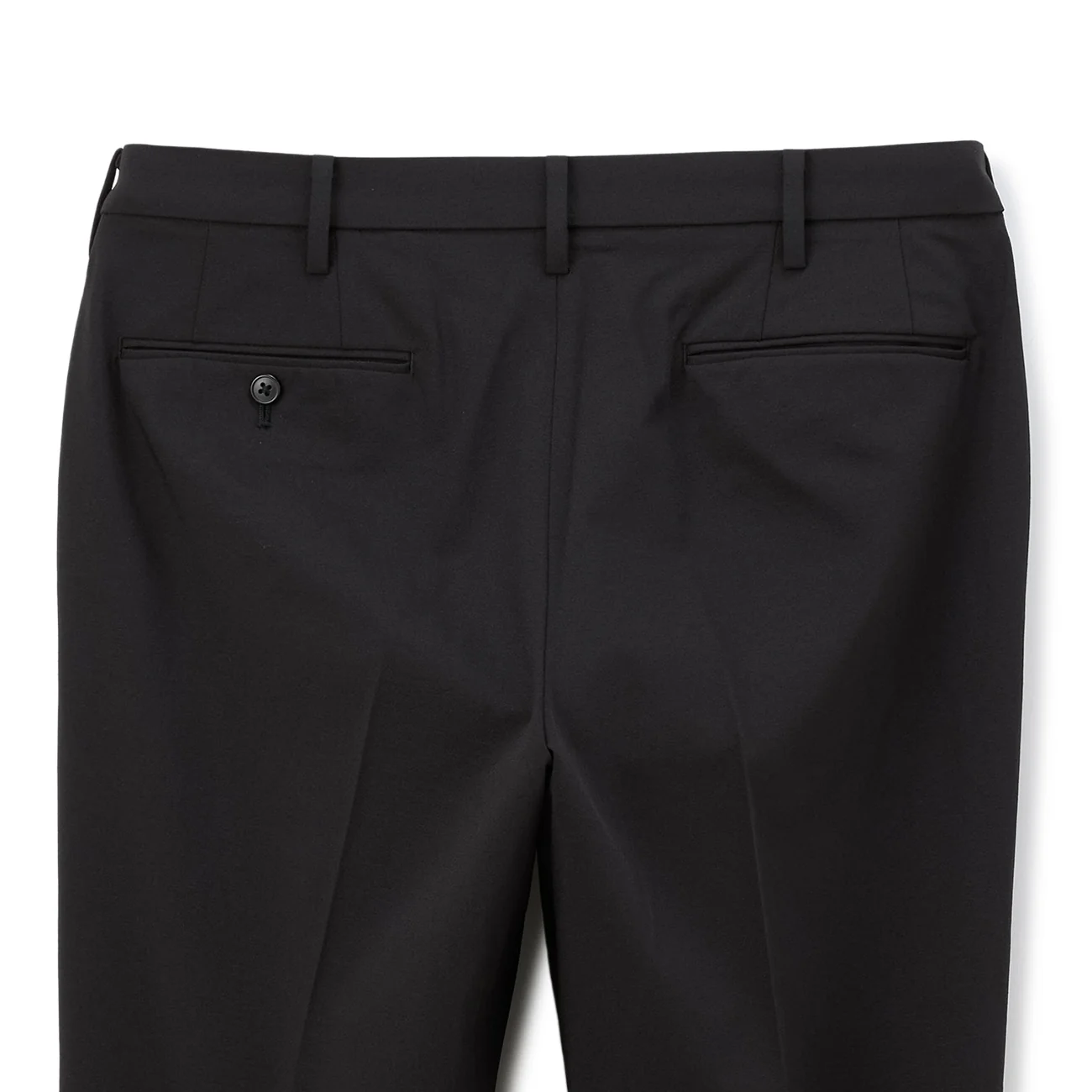 Adjustable Hem Super Stretch Flat Front Tapered Dress Pants - Image 14