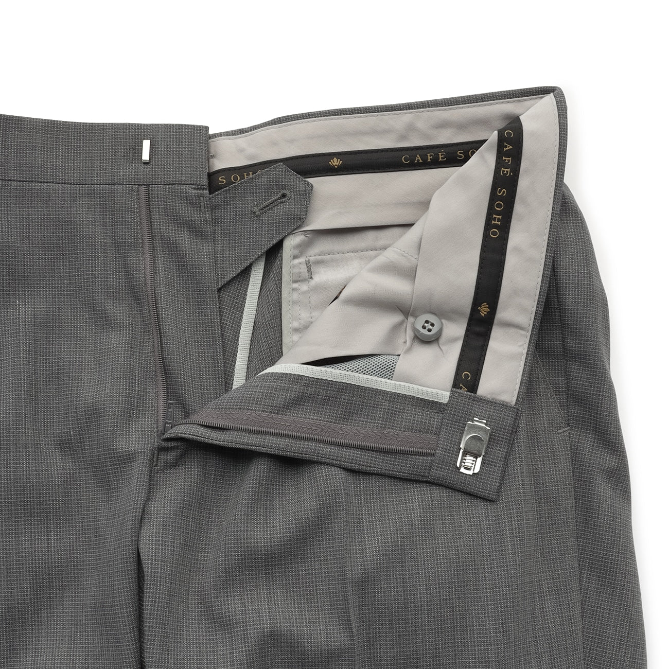 Aircool Japan Made Washable Blend Pants - Gray - Image 5