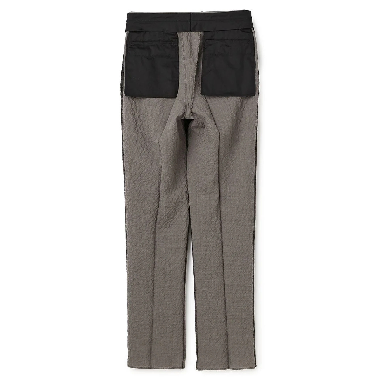 Wool Seersucker Single-Pleated Suit Pants - Image 28