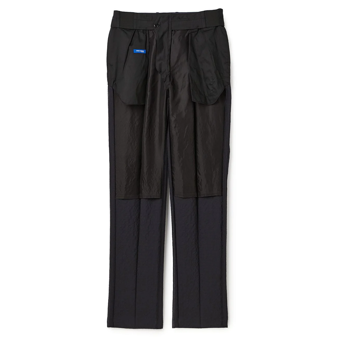 Wool Seersucker Single-Pleated Suit Pants - Image 6