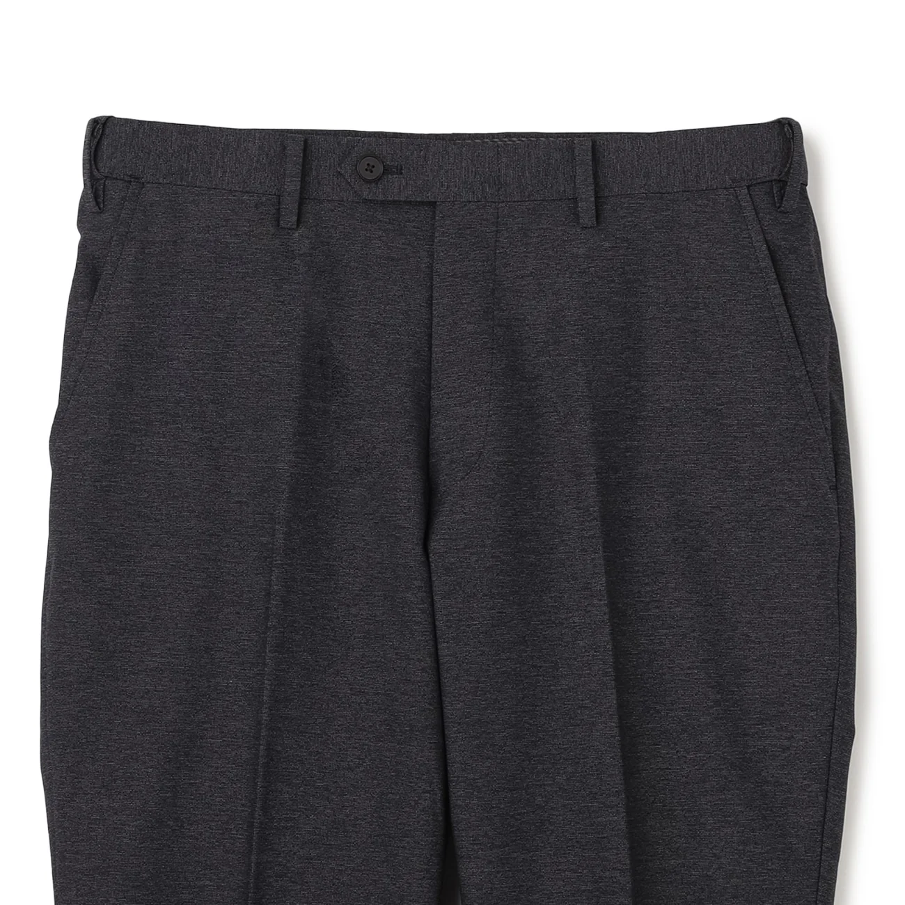 Washable Super Stretch Denim-Like Tapered Suit Pants - Navy - Image 5