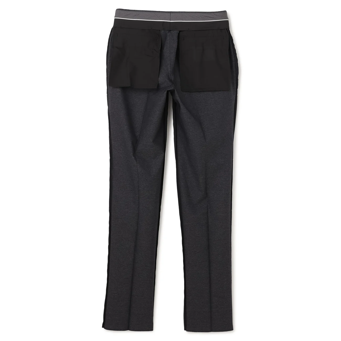 Washable Super Stretch Denim-Like Tapered Suit Pants - Navy - Image 9