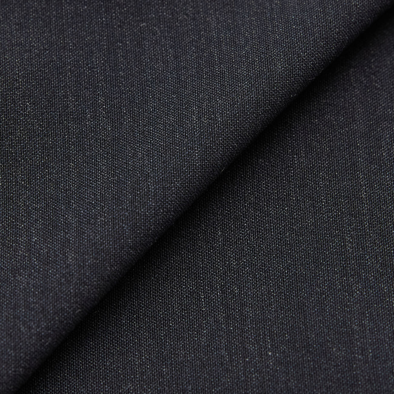 Washable Super Stretch Chambray-Like Tapered Flat-Front Suit Pants - Image 8