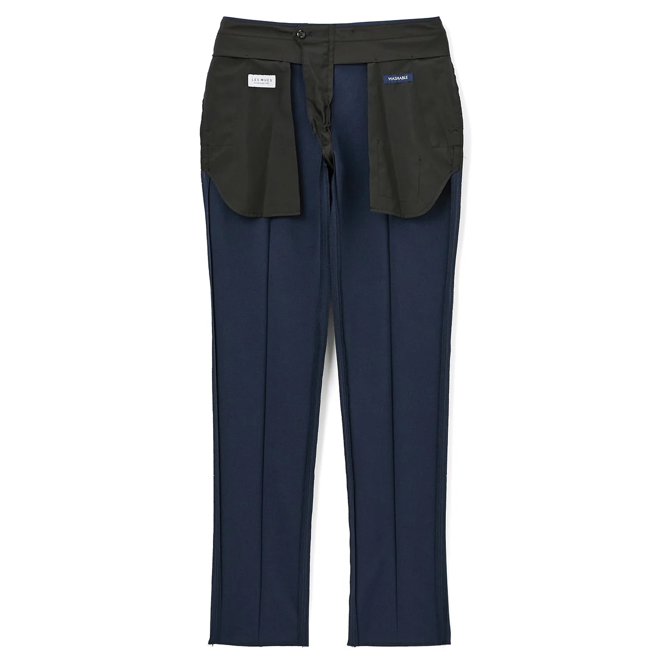 Washable Wrinkle-Resistant Stretch Textured Tapered Suit Pants - Image 8