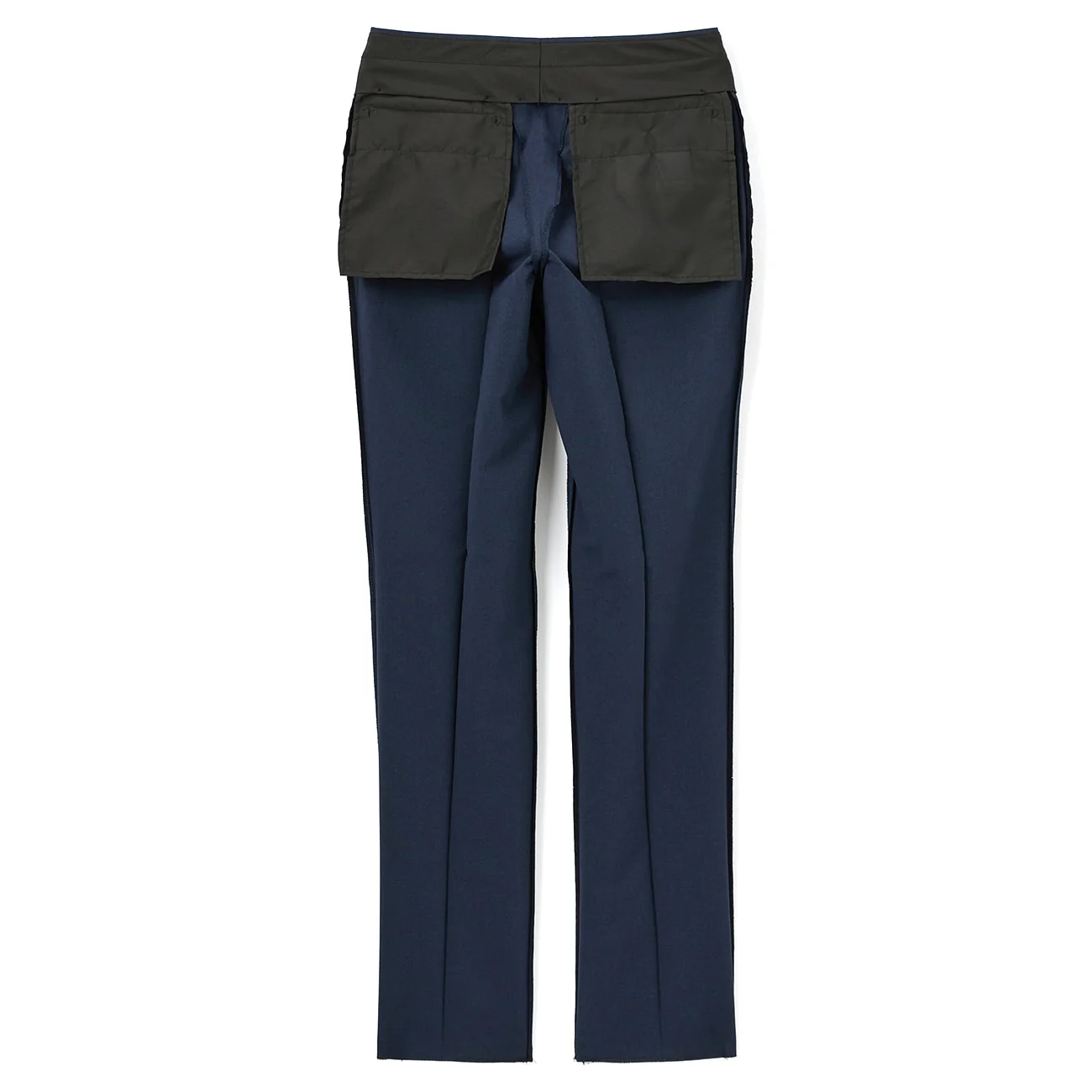 Washable Wrinkle-Resistant Stretch Textured Tapered Suit Pants - Image 9