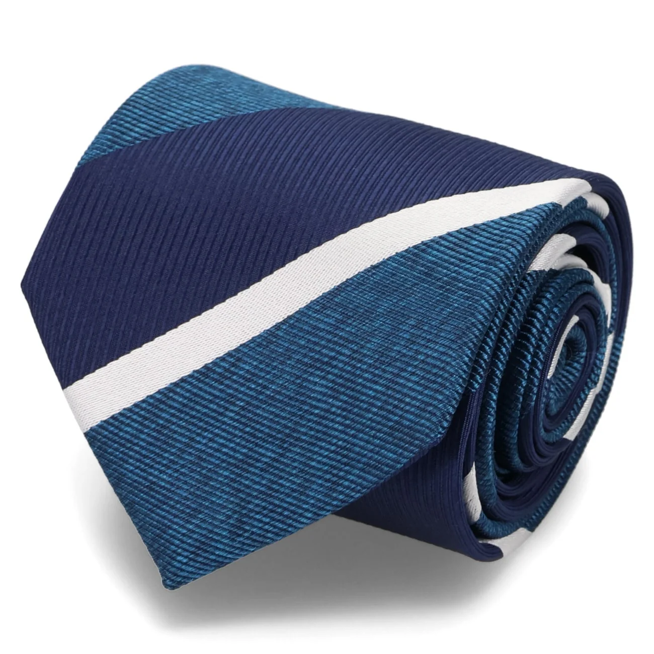 Made in Japan 100% Silk Striped Tie - Image 7