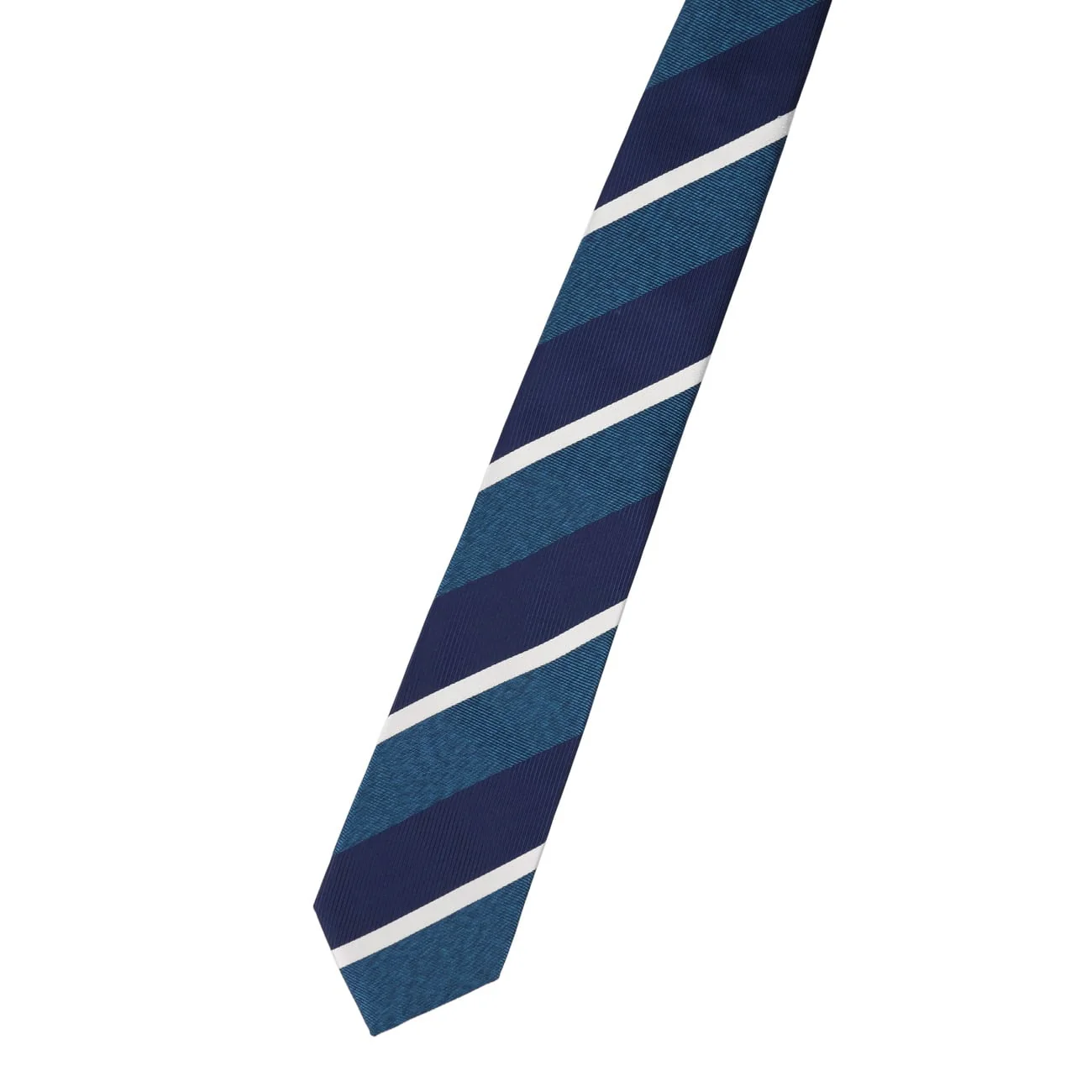 Made in Japan 100% Silk Striped Tie - Image 8