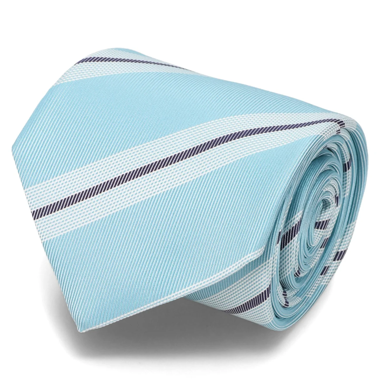 Made in Japan 100% Silk Striped Tie - Image 4