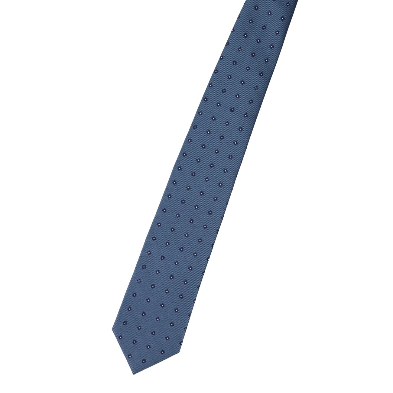 Made in Japan 100% Silk Geometric Tie - Image 2