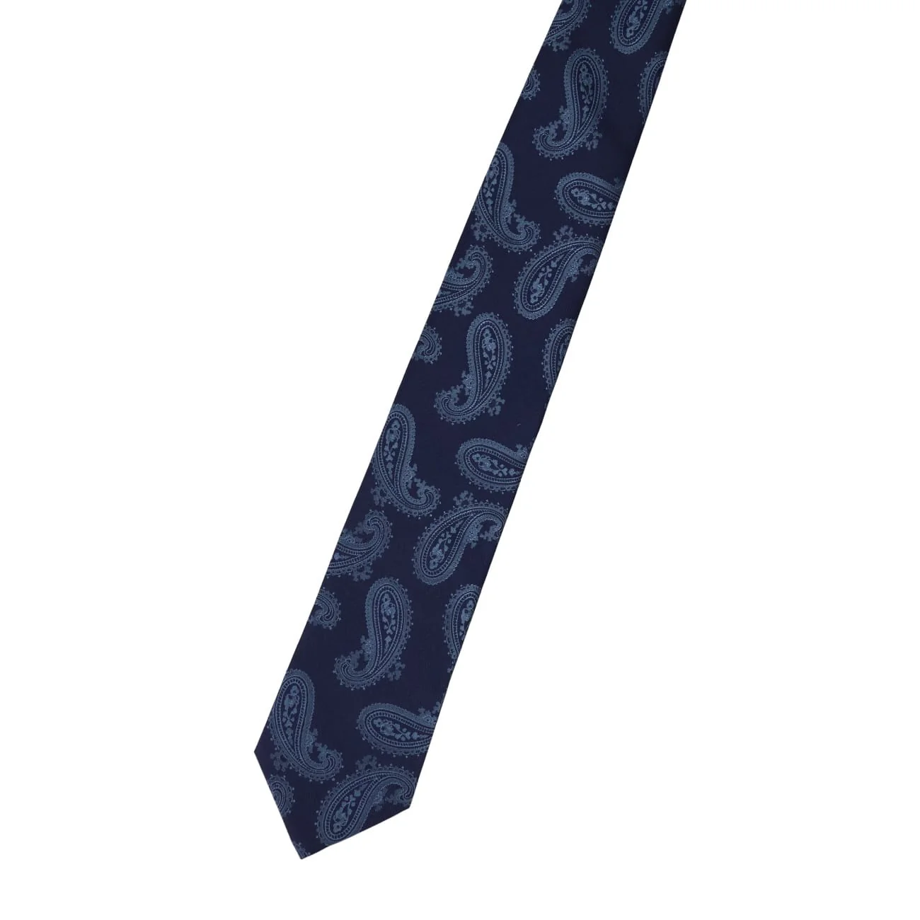 Made in Japan 100% Silk Paisley Tie - Image 2
