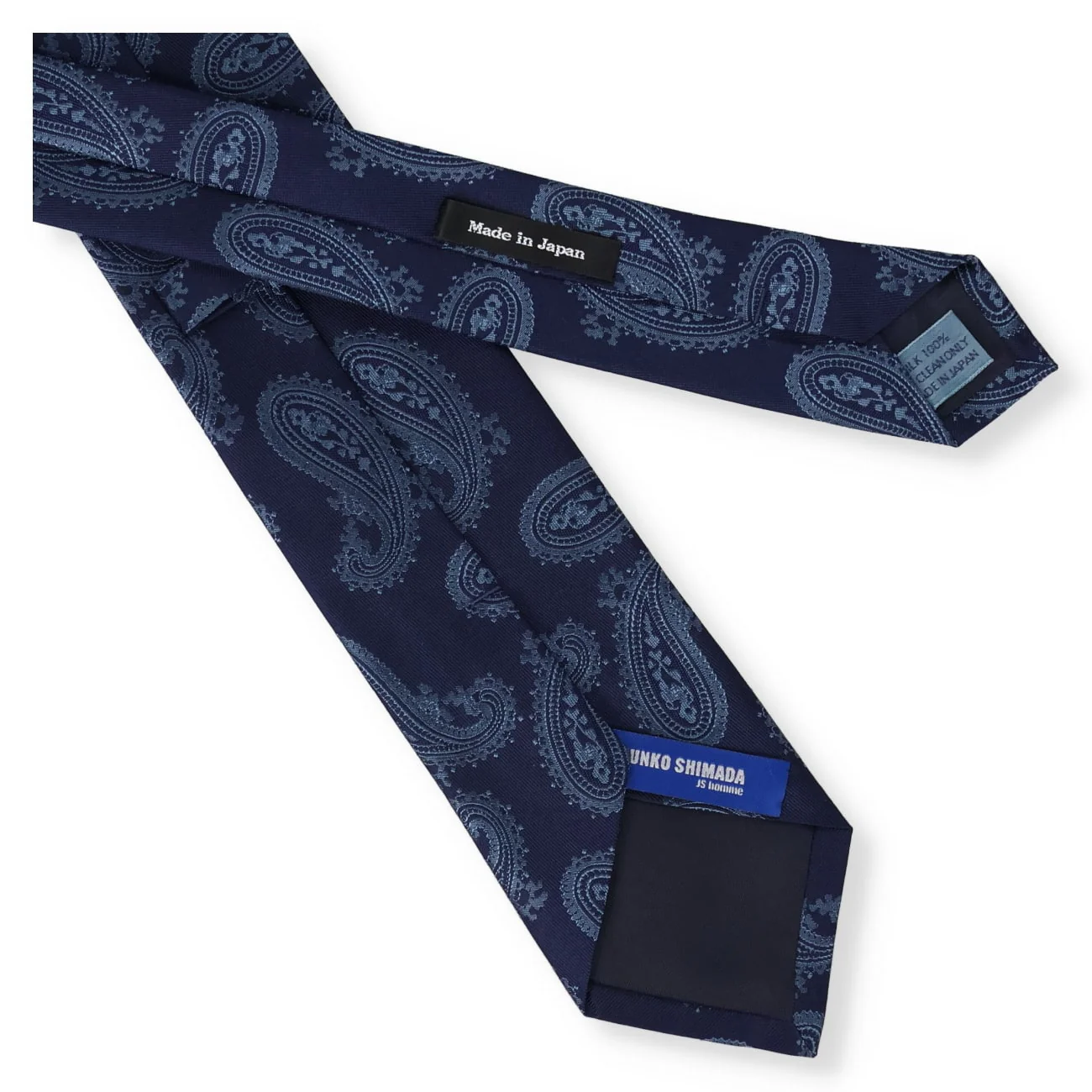Made in Japan 100% Silk Paisley Tie - Image 3