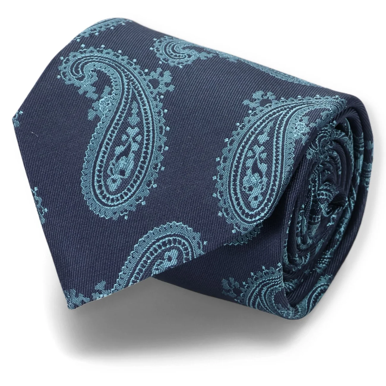 Made in Japan 100% Silk Paisley Tie - Image 4