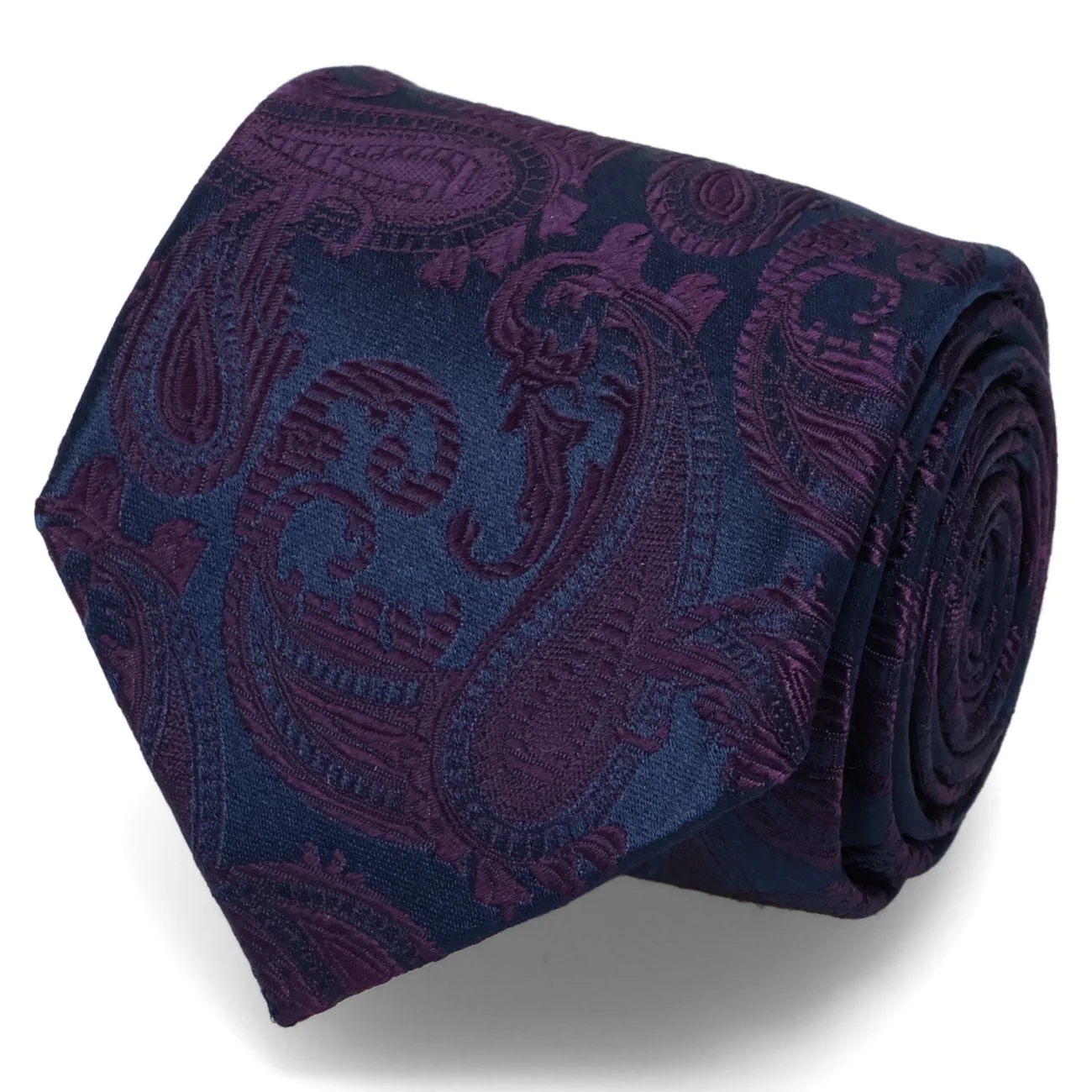 Paisley Silk Slim Tie - Image 4