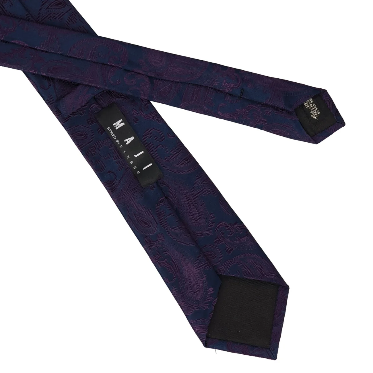 Paisley Silk Slim Tie - Image 6