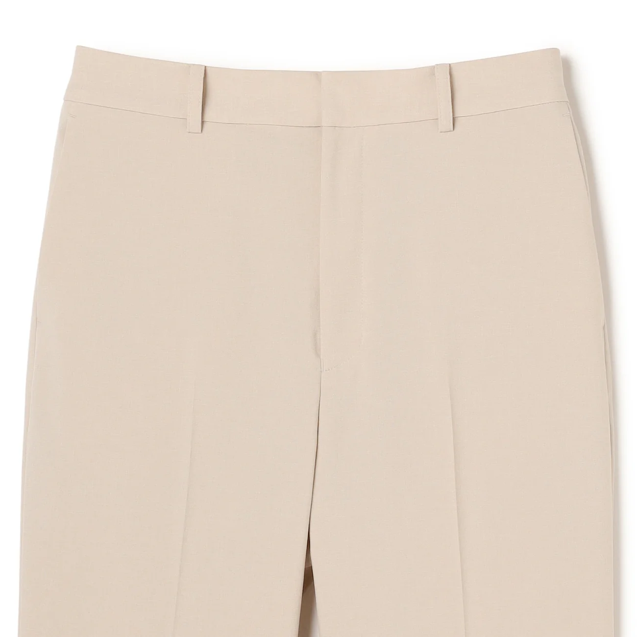 RIRANCHA Stretch Wide Pants - Beige - Image 10