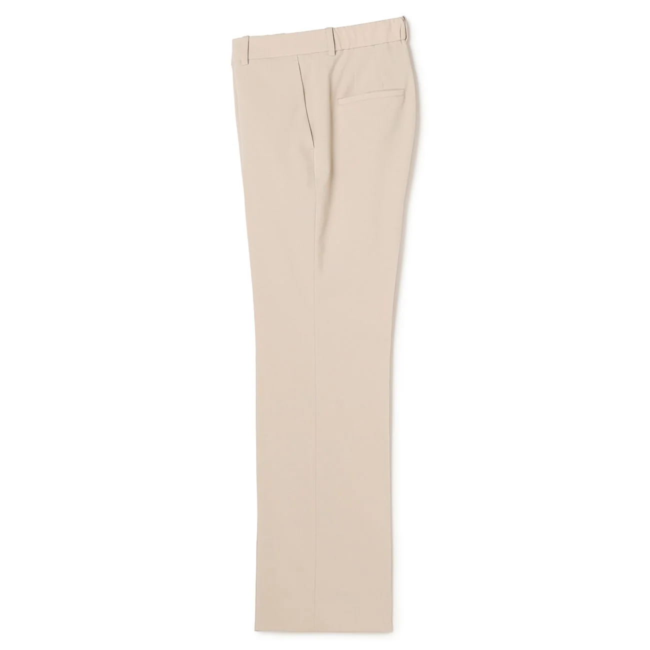 RIRANCHA Stretch Wide Pants - Beige - Image 9