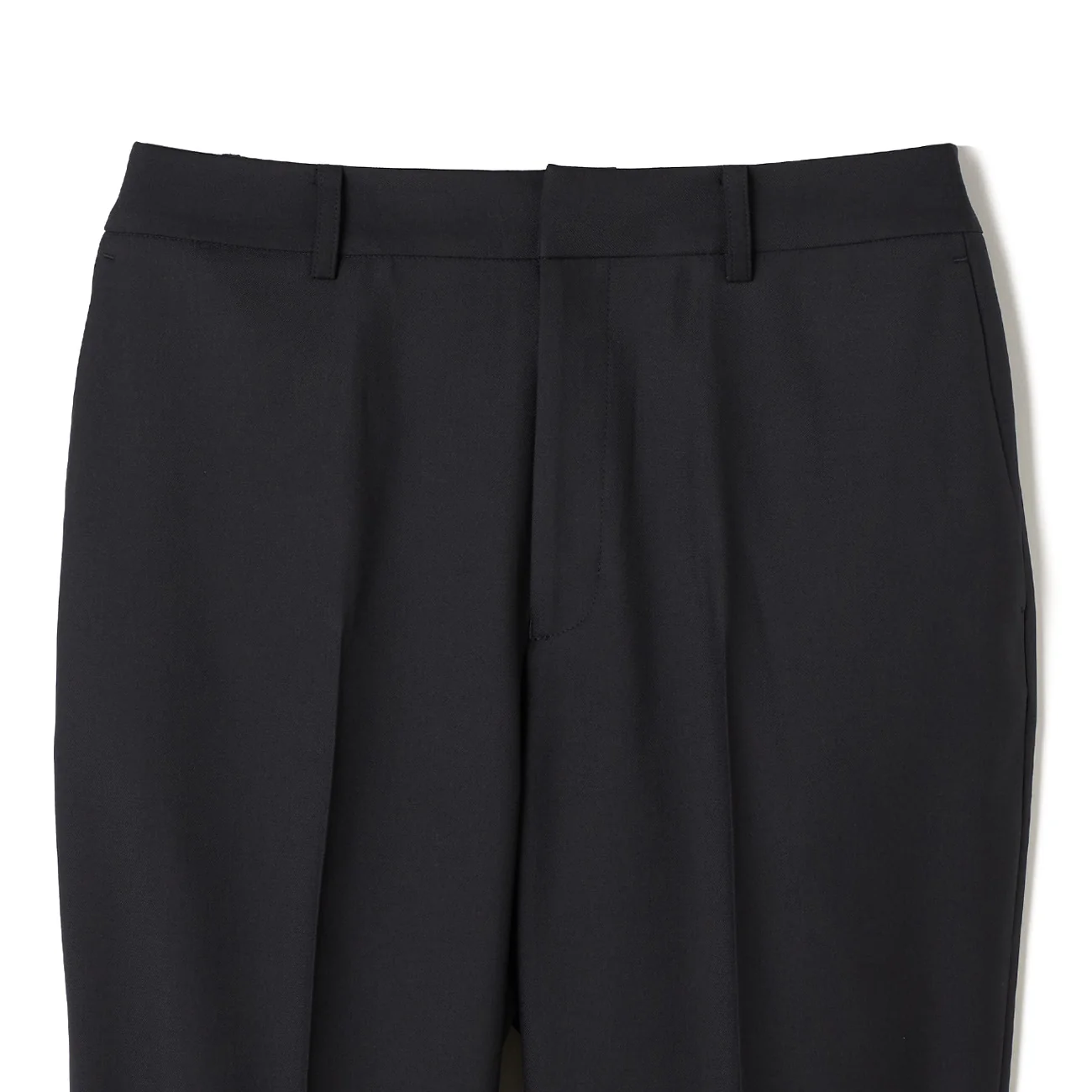 Stretch Bright Twill Straight Pants - Navy - Image 7