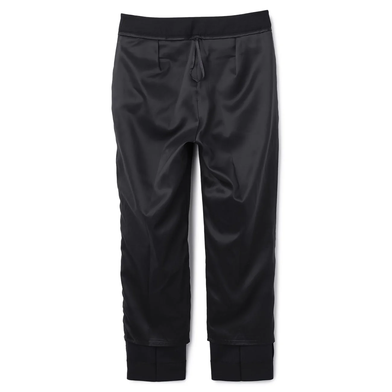 Washable Cropped Pants - Navy - Image 10