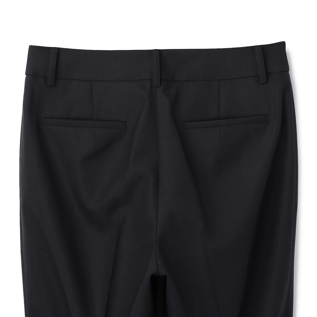 Washable Cropped Pants - Navy - Image 6