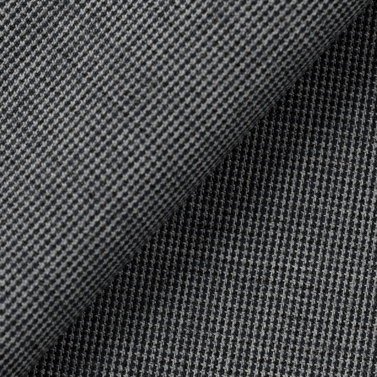 Washable Houndstooth Straight Pants - Blue Gray - Image 5