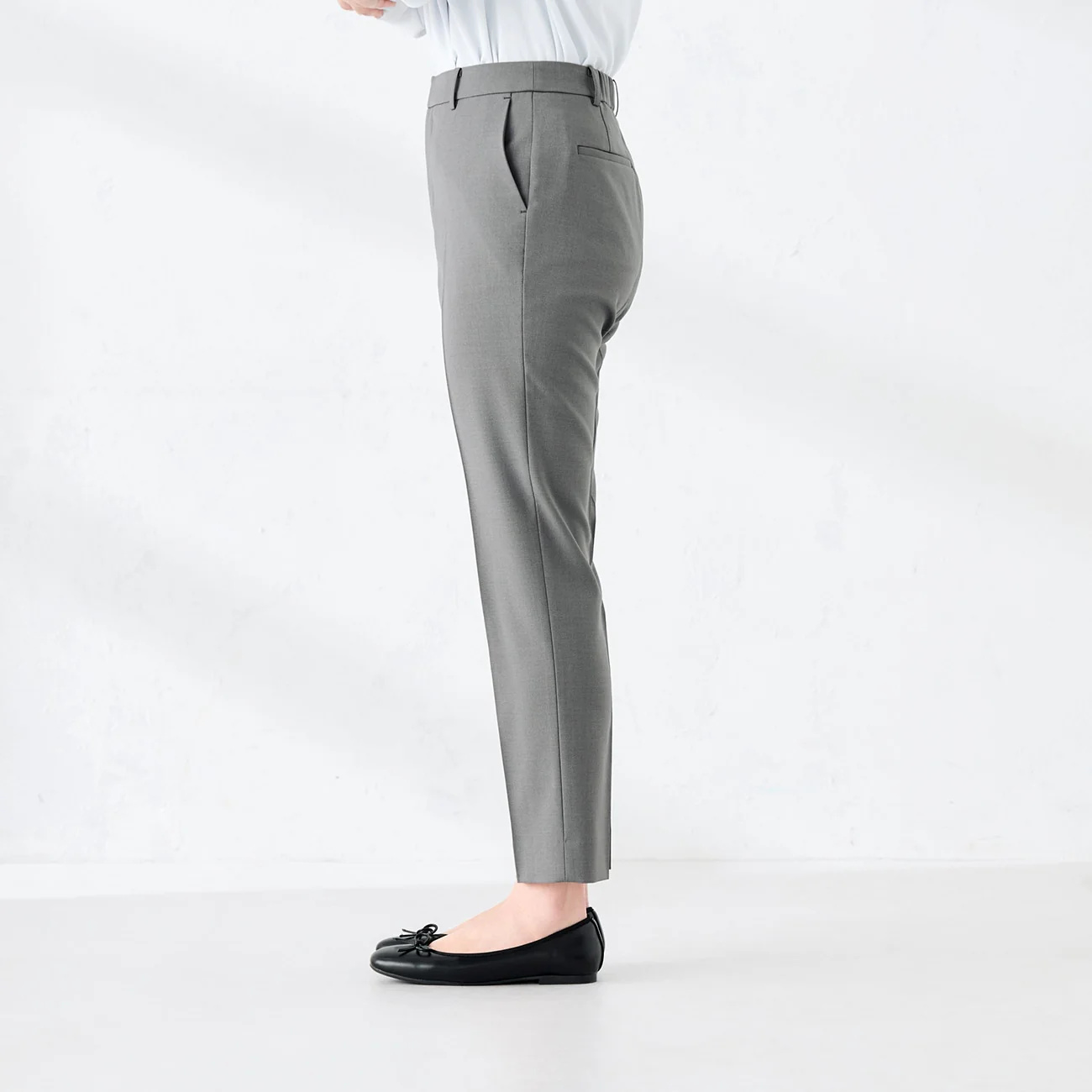 BALLERINA Tapered Pants - Gray - Image 5