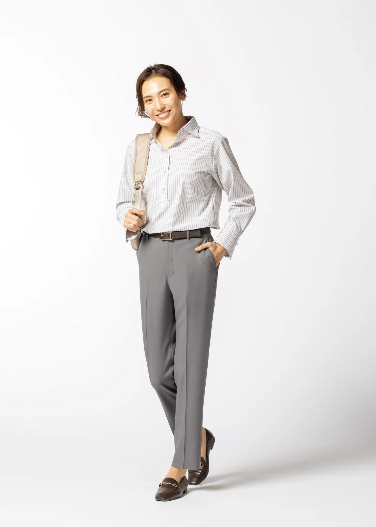 BALLERINA Tapered Pants - Gray - Image 7