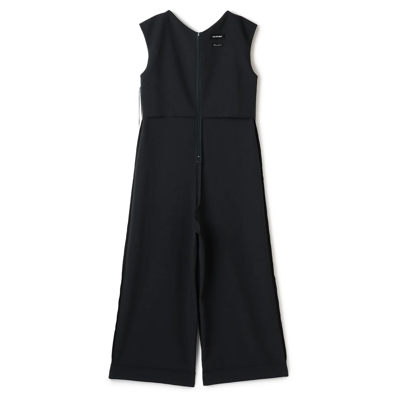 RIRANCHA Stretch Sleeveless Jumpsuit - Navy - Image 18