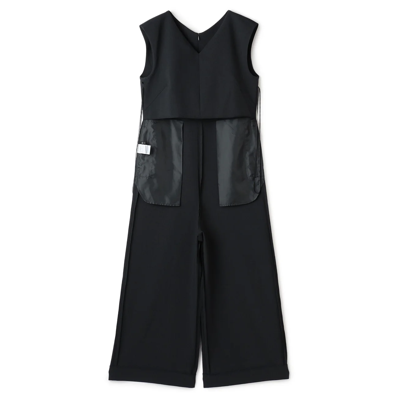 RIRANCHA Stretch Sleeveless Jumpsuit - Navy - Image 19